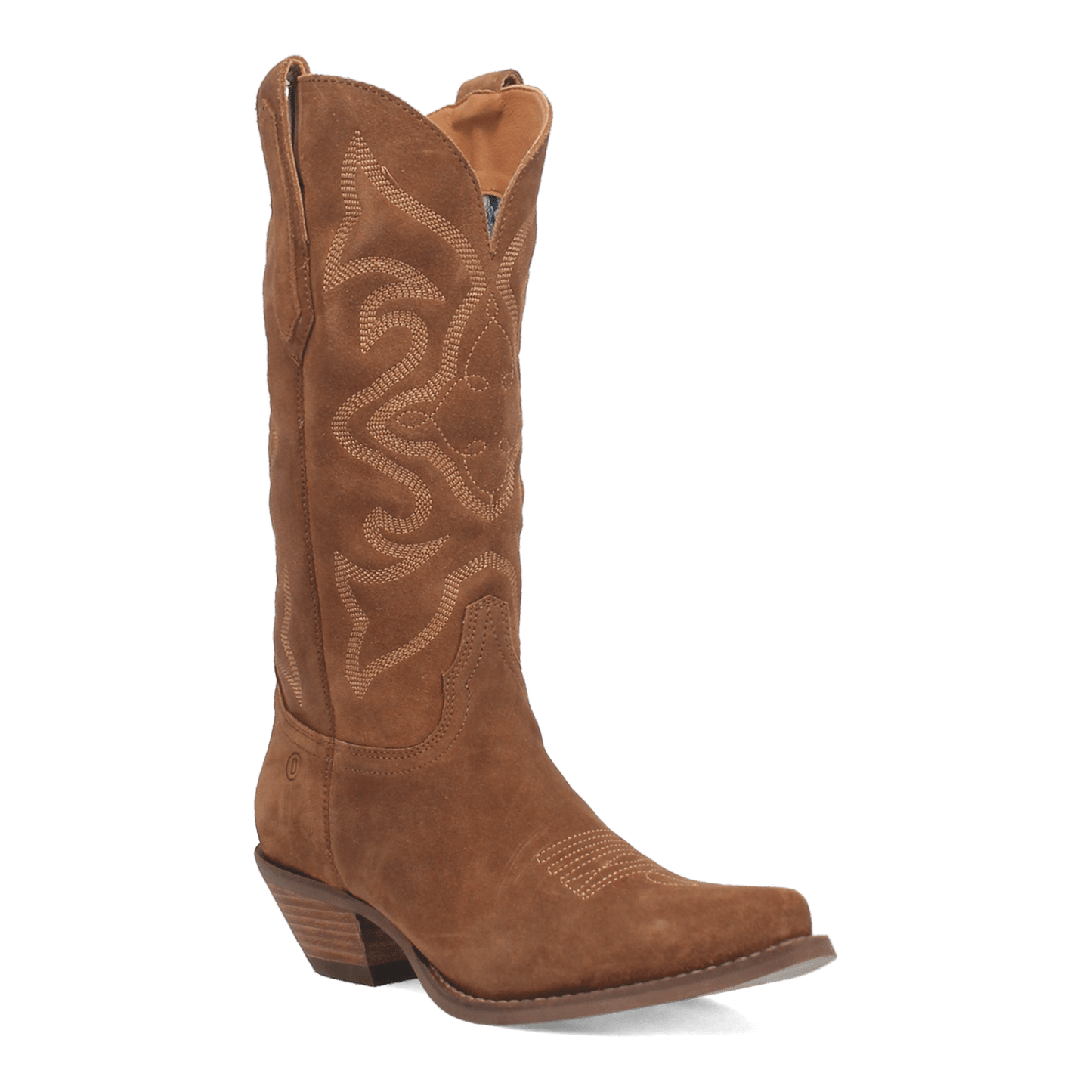 PRODUCT SHOT #OUT WEST LEATHER BOOT AT 45 DEGREE ANGLE