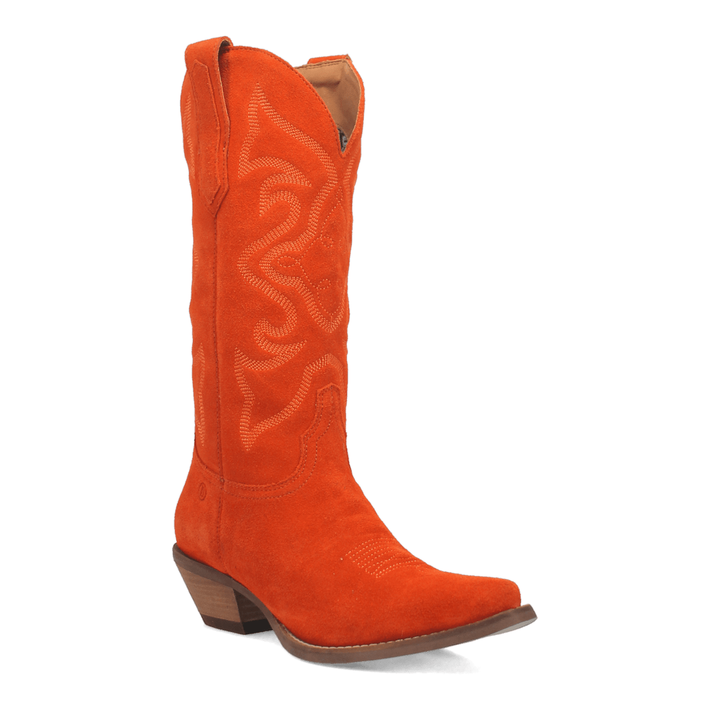PRODUCT SHOT #OUT WEST LEATHER BOOT AT 45 DEGREE ANGLE