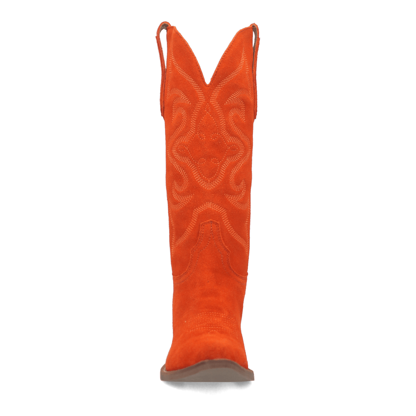 PRODUCT SHOT #OUT WEST LEATHER BOOT AT FRONT ANGLE