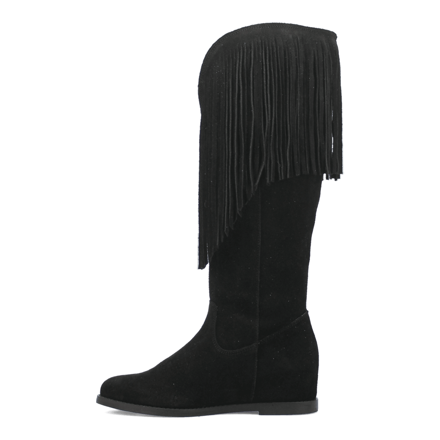 PRODUCT SHOT HASSIE LEATHER BOOT AT 135 DEGREE OUTSIDE ANGLE