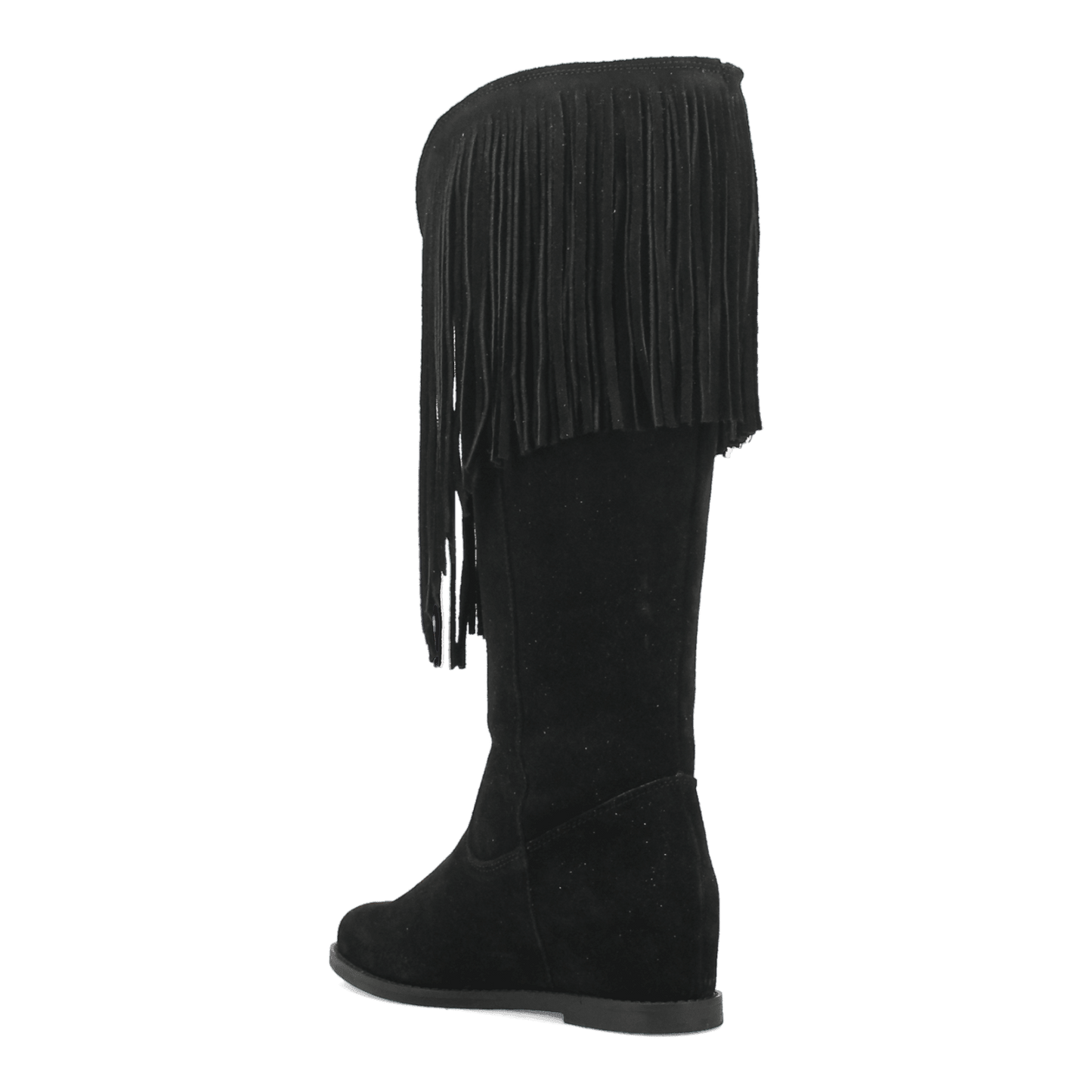 PRODUCT SHOT HASSIE LEATHER BOOT AT 270 DEGREE ANGLE