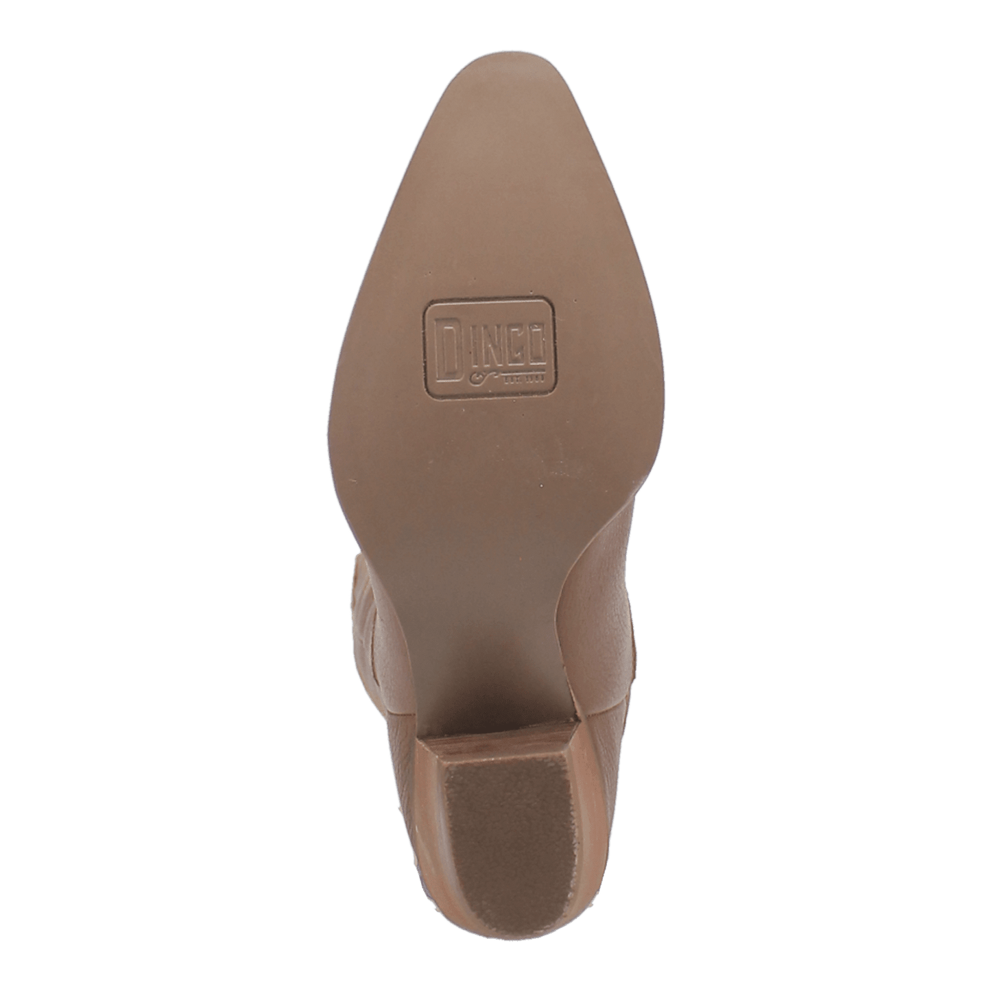 PRODUCT SHOT HIGH COTTON LEATHER BOOT AT OUTSOLE ANGLE