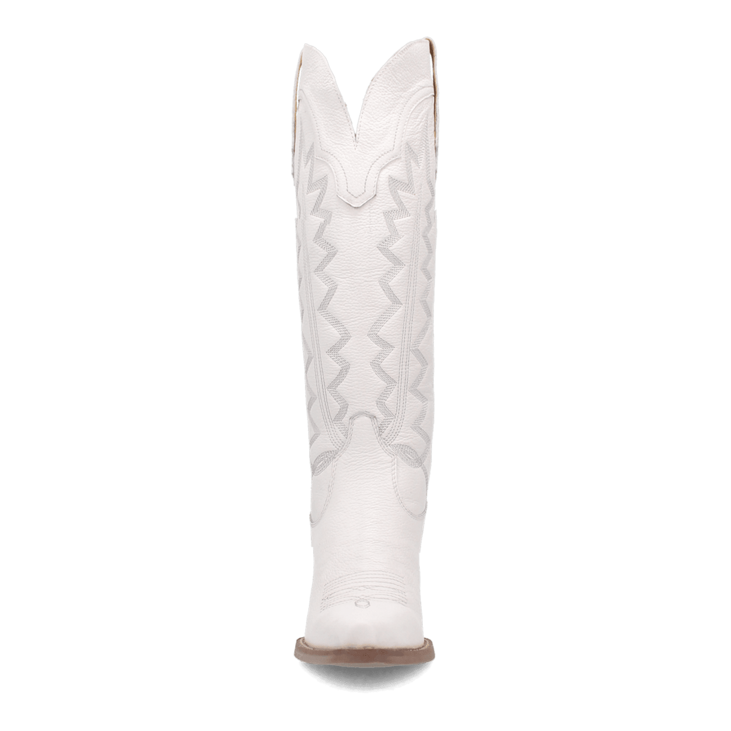 PRODUCT SHOT HIGH COTTON LEATHER BOOT AT FRONT ANGLE