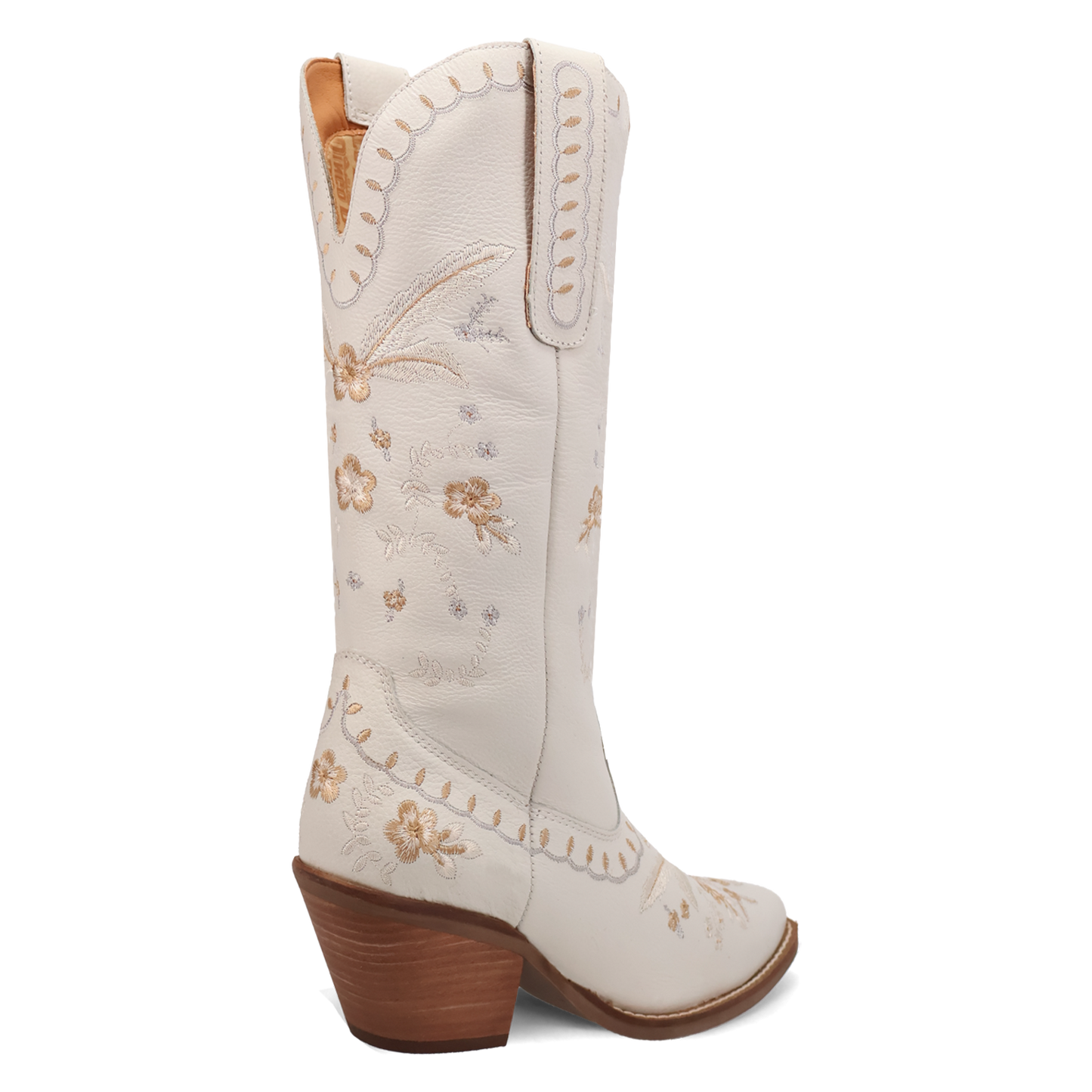 PRODUCT SHOT FULL BLOOM LEATHER BOOT AT 315 DEGREE ANGLE