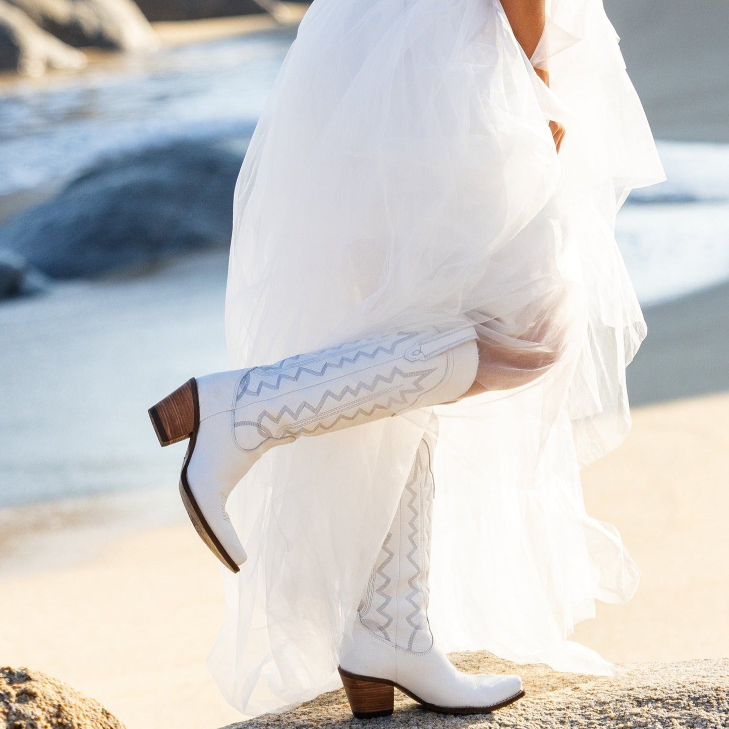 HIGH COTTON LEATHER BOOT - Dingo1969