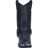 Angle 5, CHOPPER LEATHER HARNESS BOOT