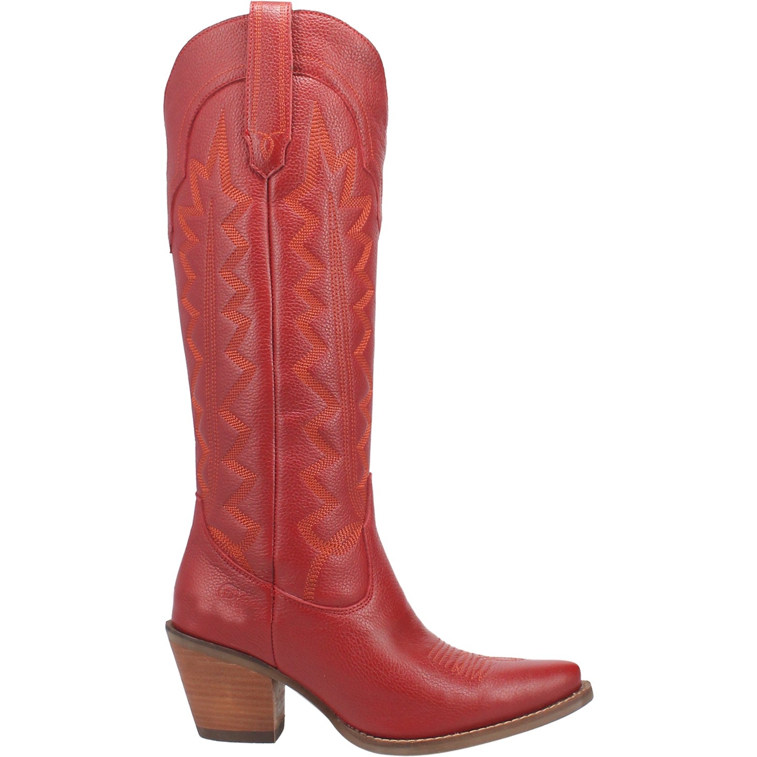 Dingo Women's High Cotton Boots, Red, 6.5 M Dingo Women's High Cotton Boots, Red, 6.5 M