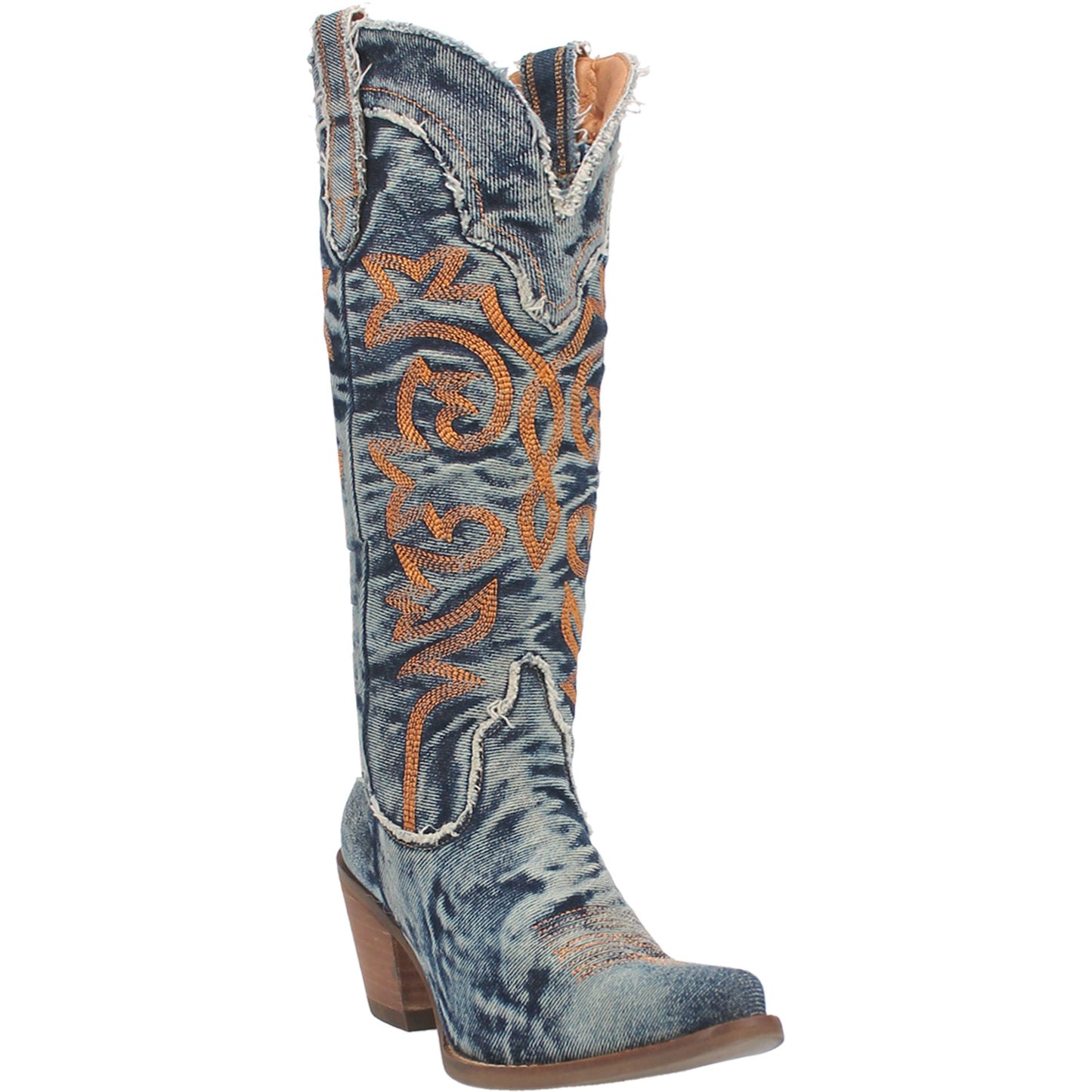 Angle 1, TEXAS TORNADO DENIM BOOT