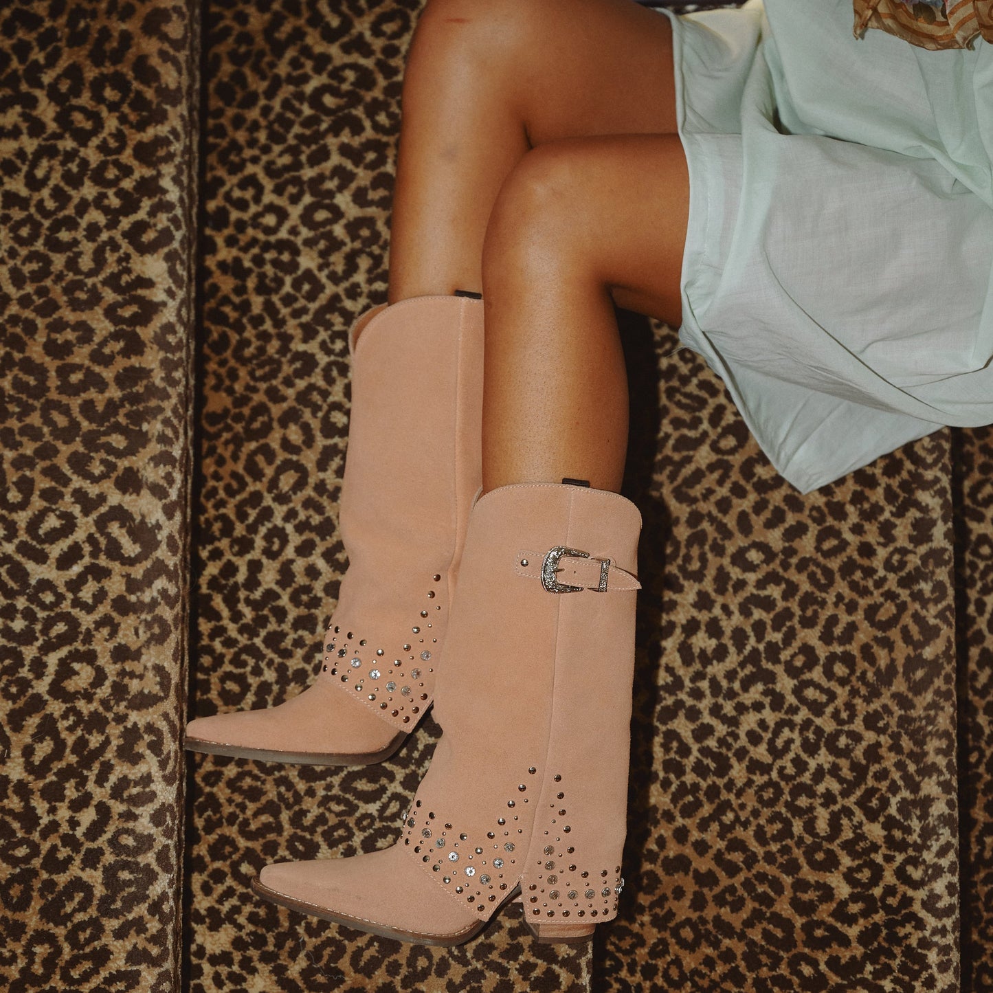 HOWDY HONEY SUEDE LEATHER BOOT