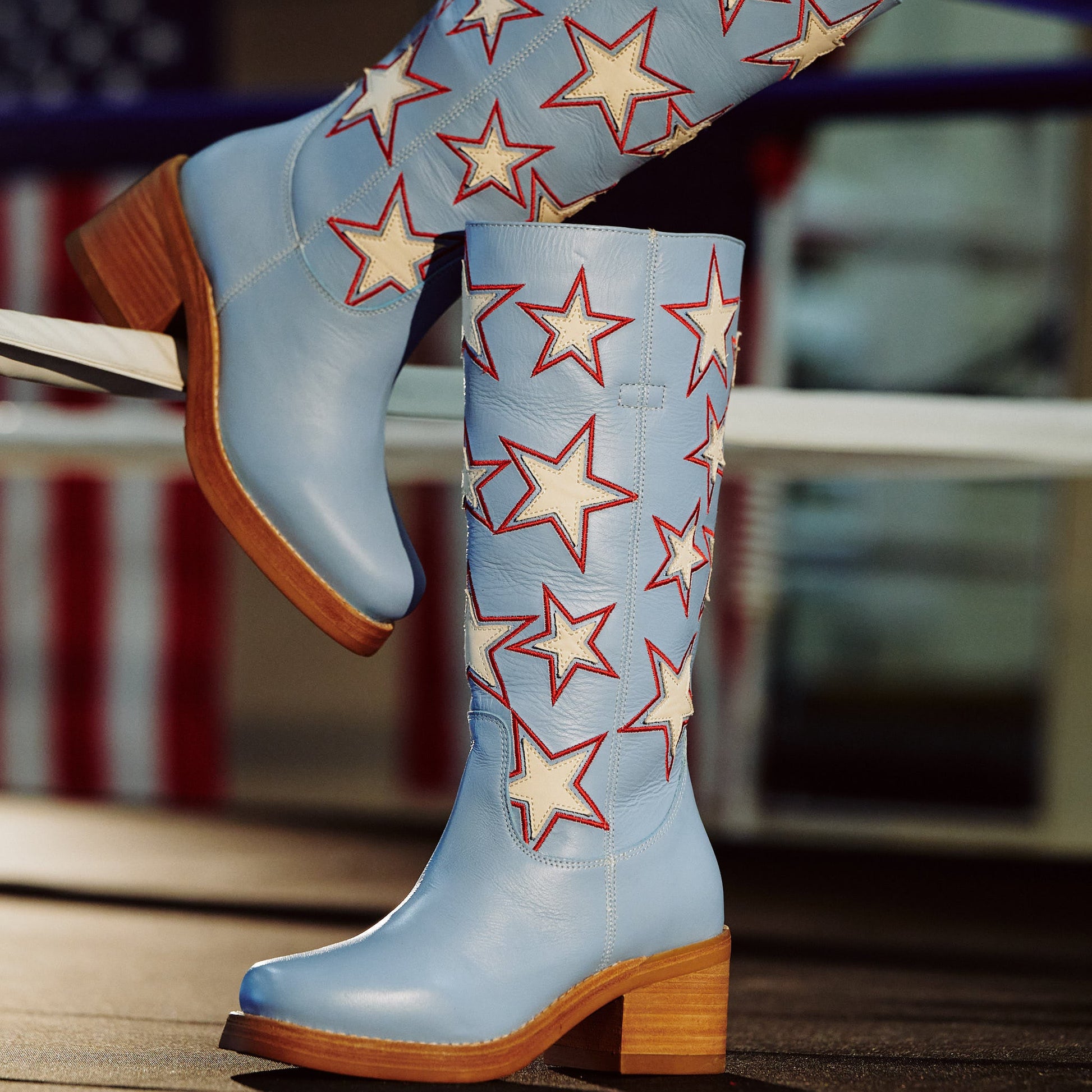 AMERICAN DREAM LEATHER BOOT-BL - Dingo1969