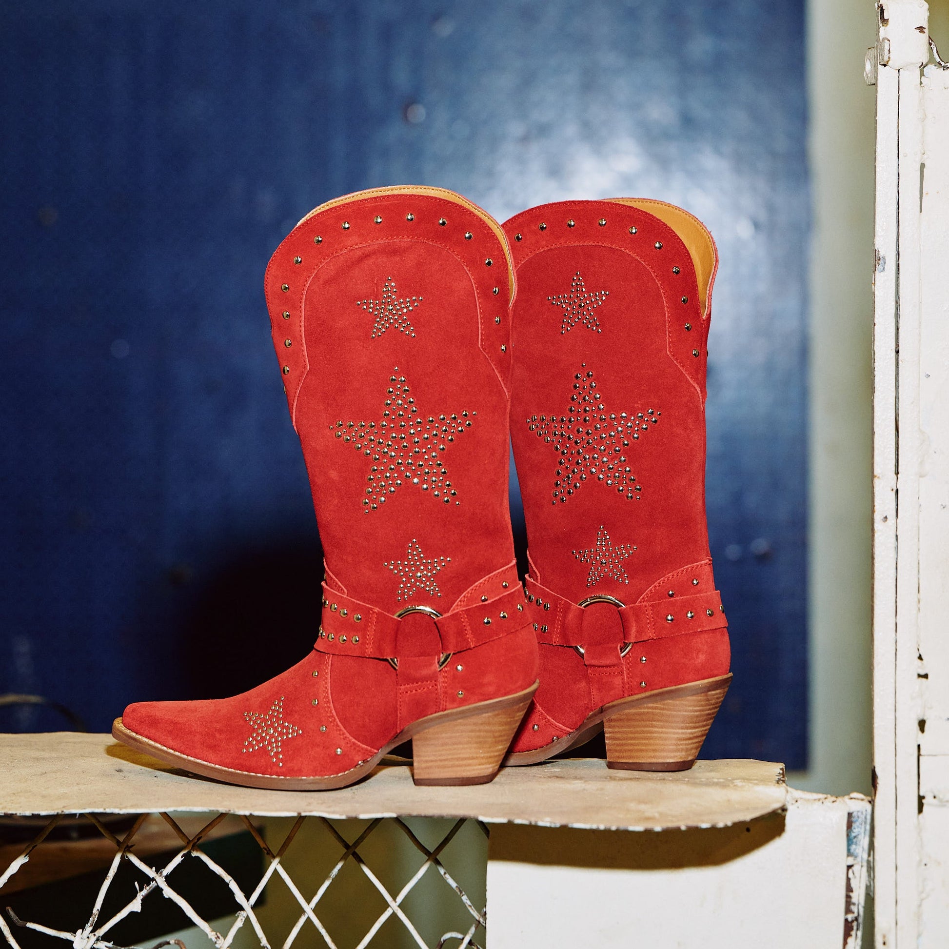 LUCKY STARS SUEDE LEATHER BOOT - Dingo1969