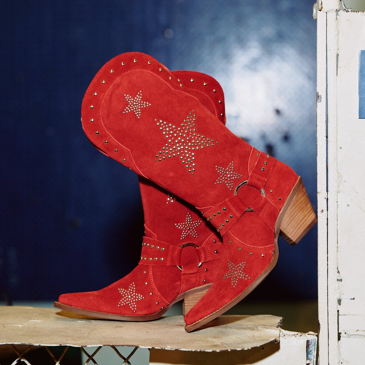 LUCKY STARS SUEDE LEATHER BOOT - Dingo1969