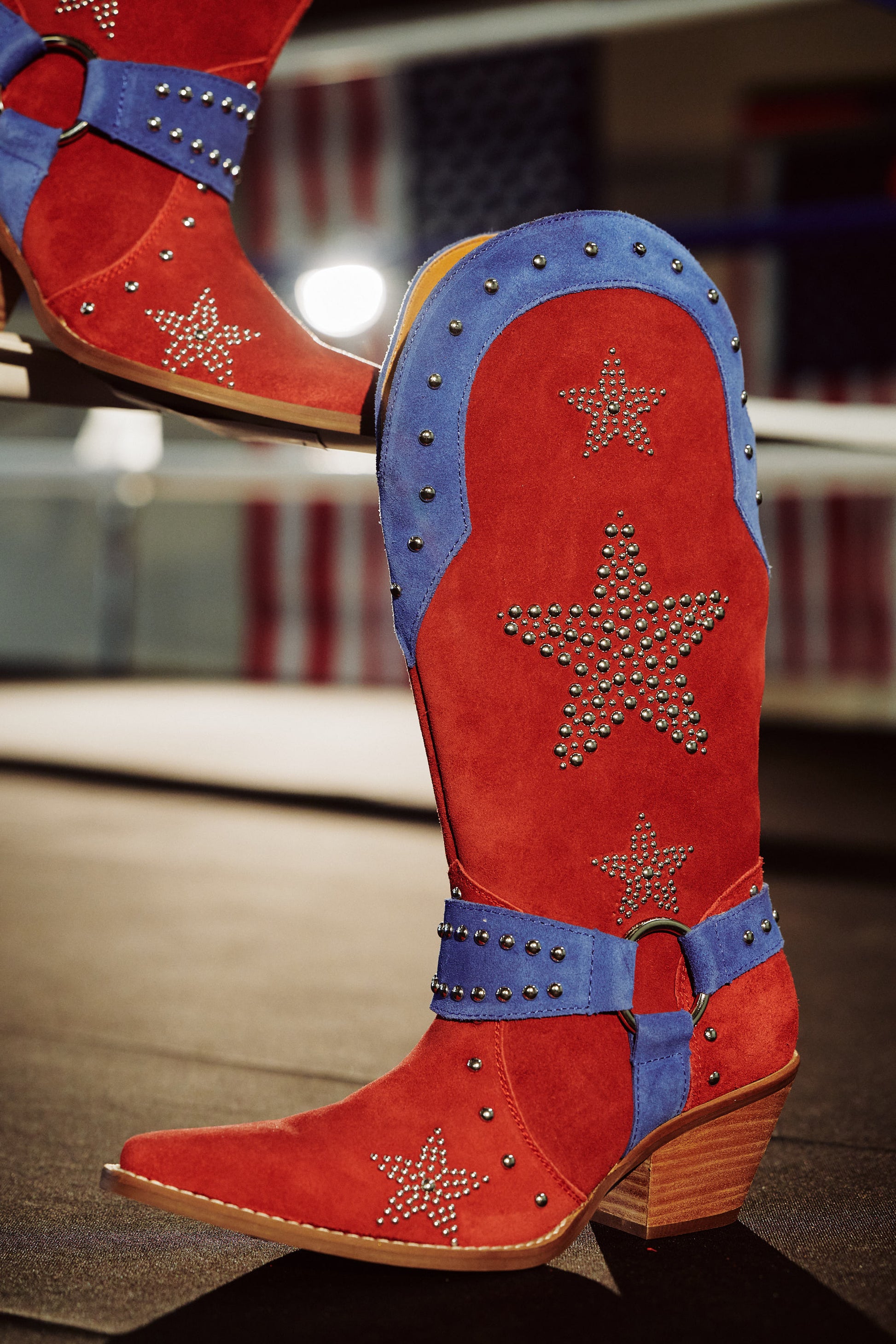 LUCKY STARS SUEDE LEATHER BOOT - Dingo1969