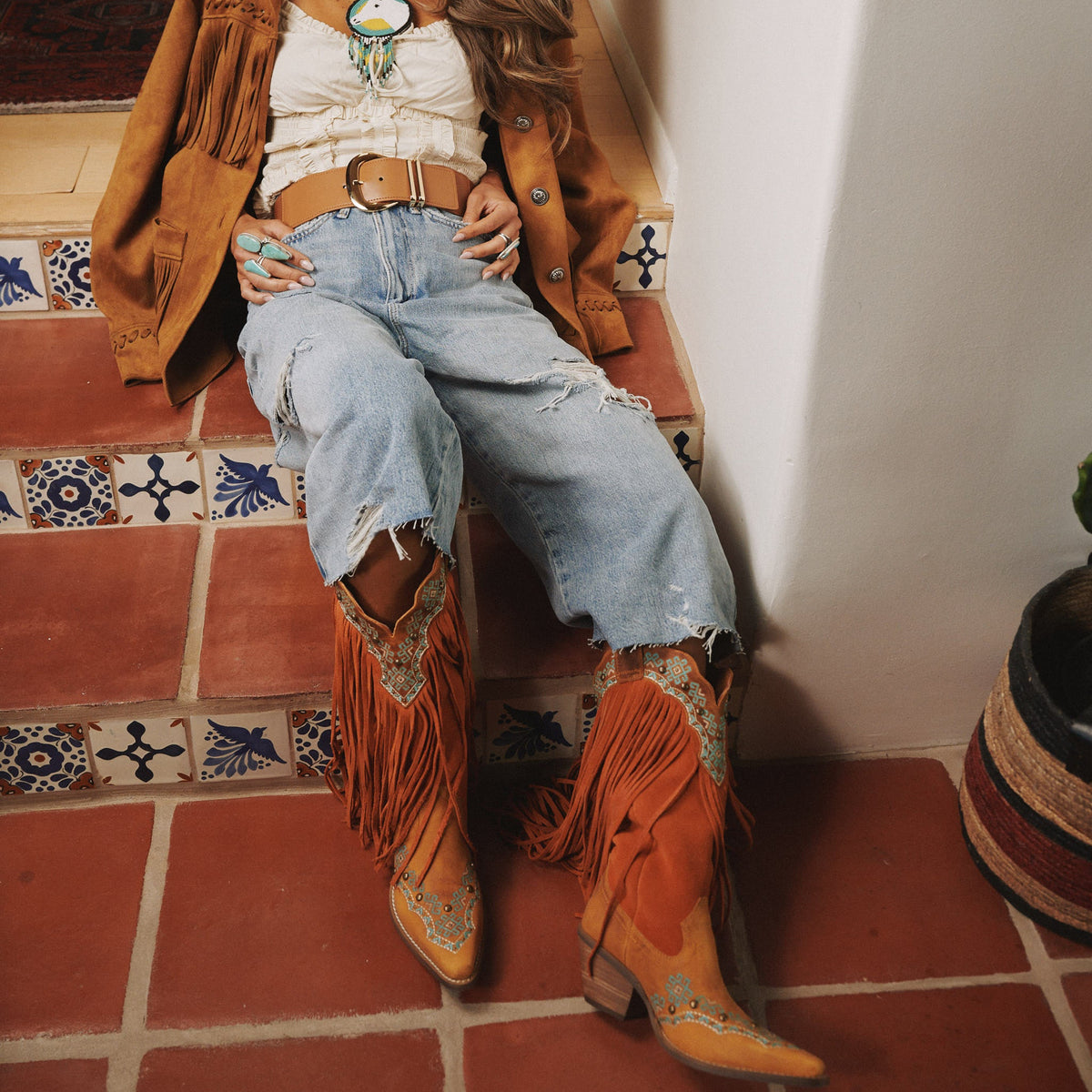 TEQUILA SUNRISE SUEDE BOOT