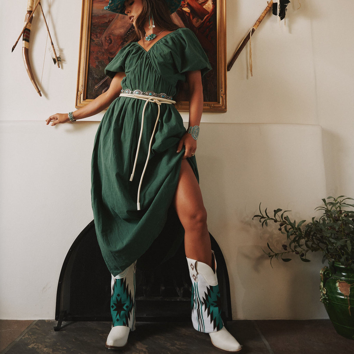 MYSTIC MESA FABRIC WRAPPED BOOT