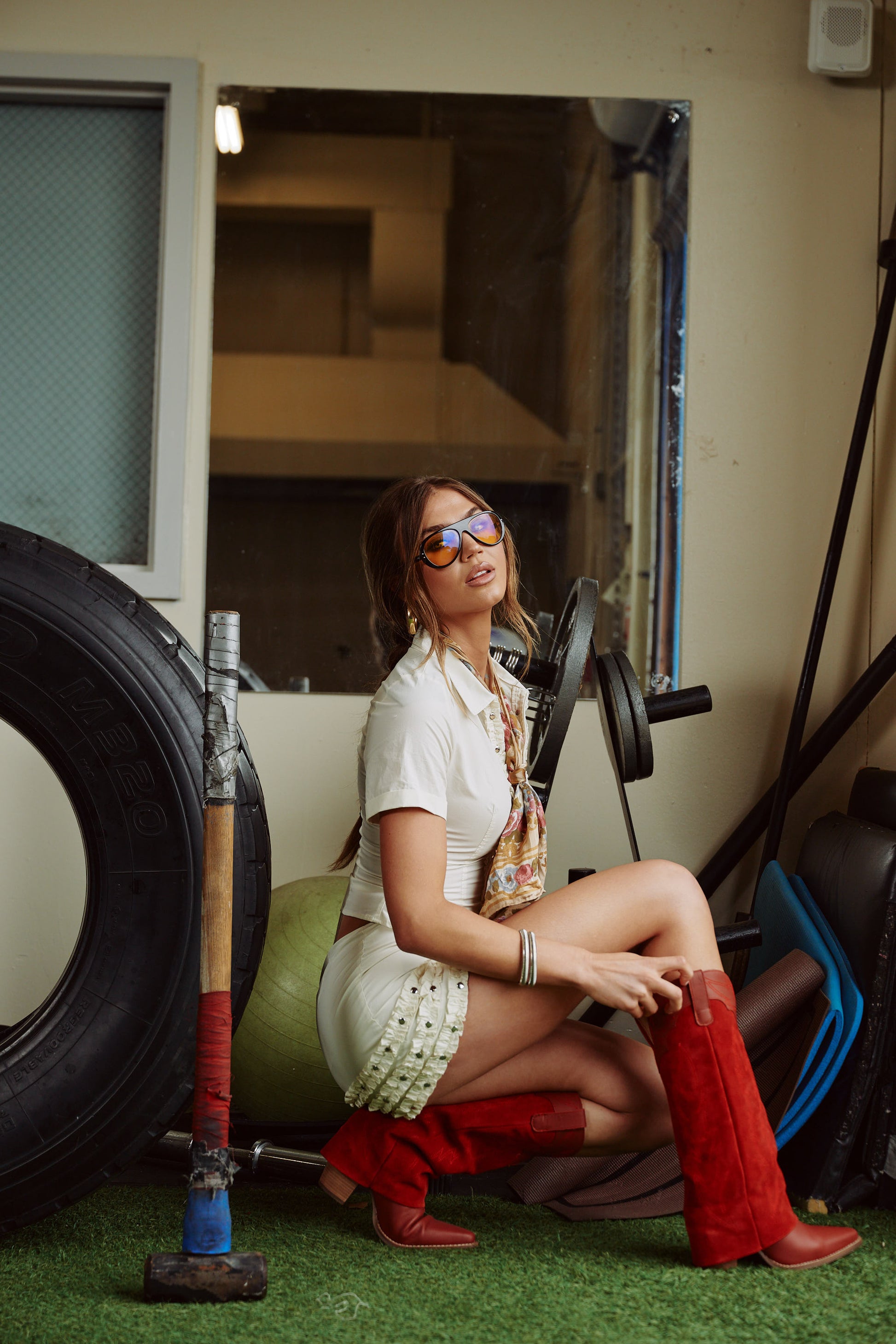 WILD FIRE  LEATHER BOOT - Dingo1969