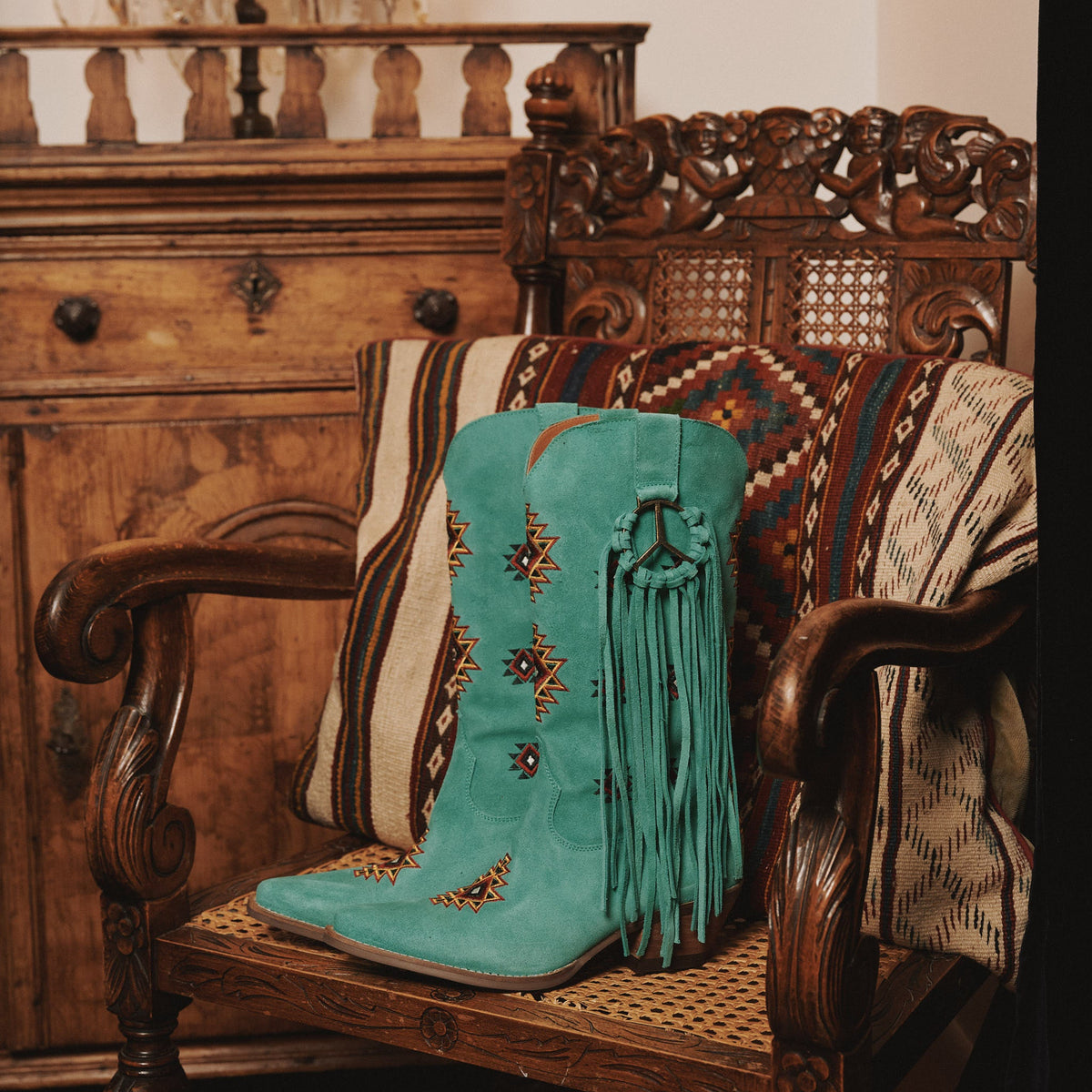 SWEET DREAMS LEATHER BOOT - Dingo1969