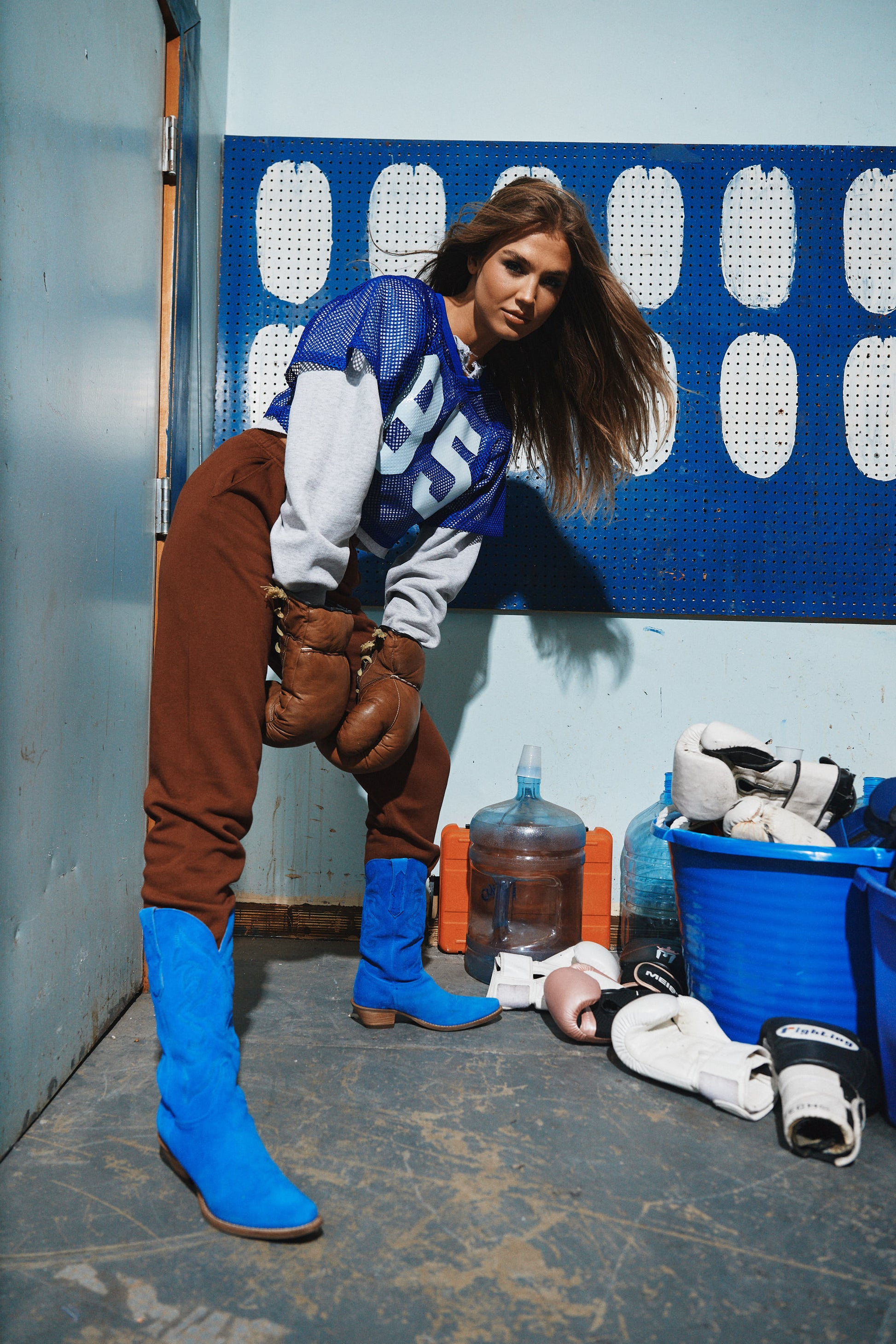 #OUT WEST LEATHER BOOT - Dingo1969