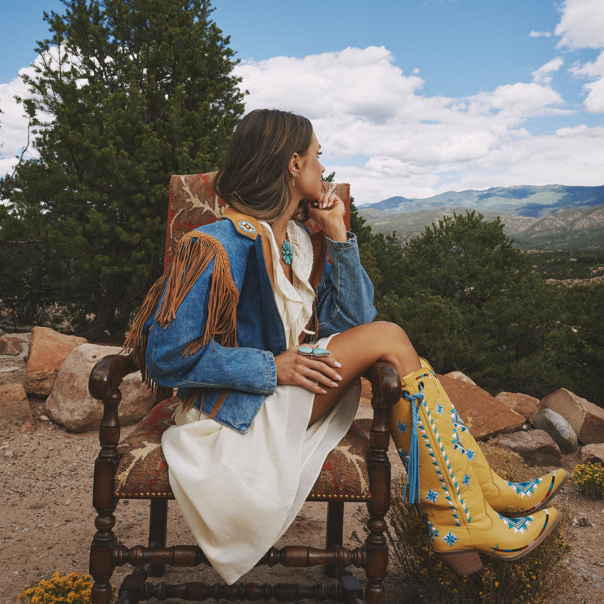TERRACOTTA LEATHER BOOT