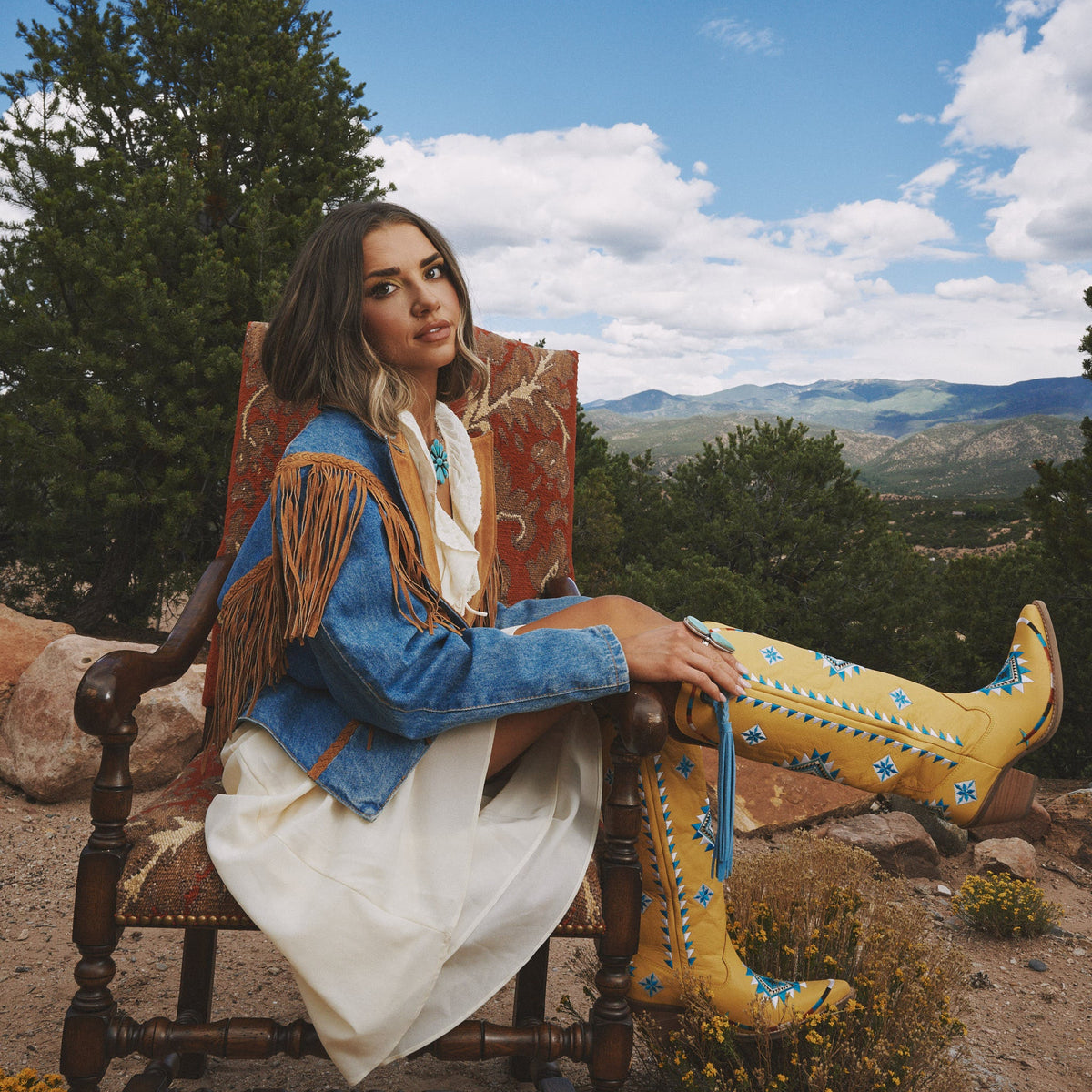 TERRACOTTA LEATHER BOOT