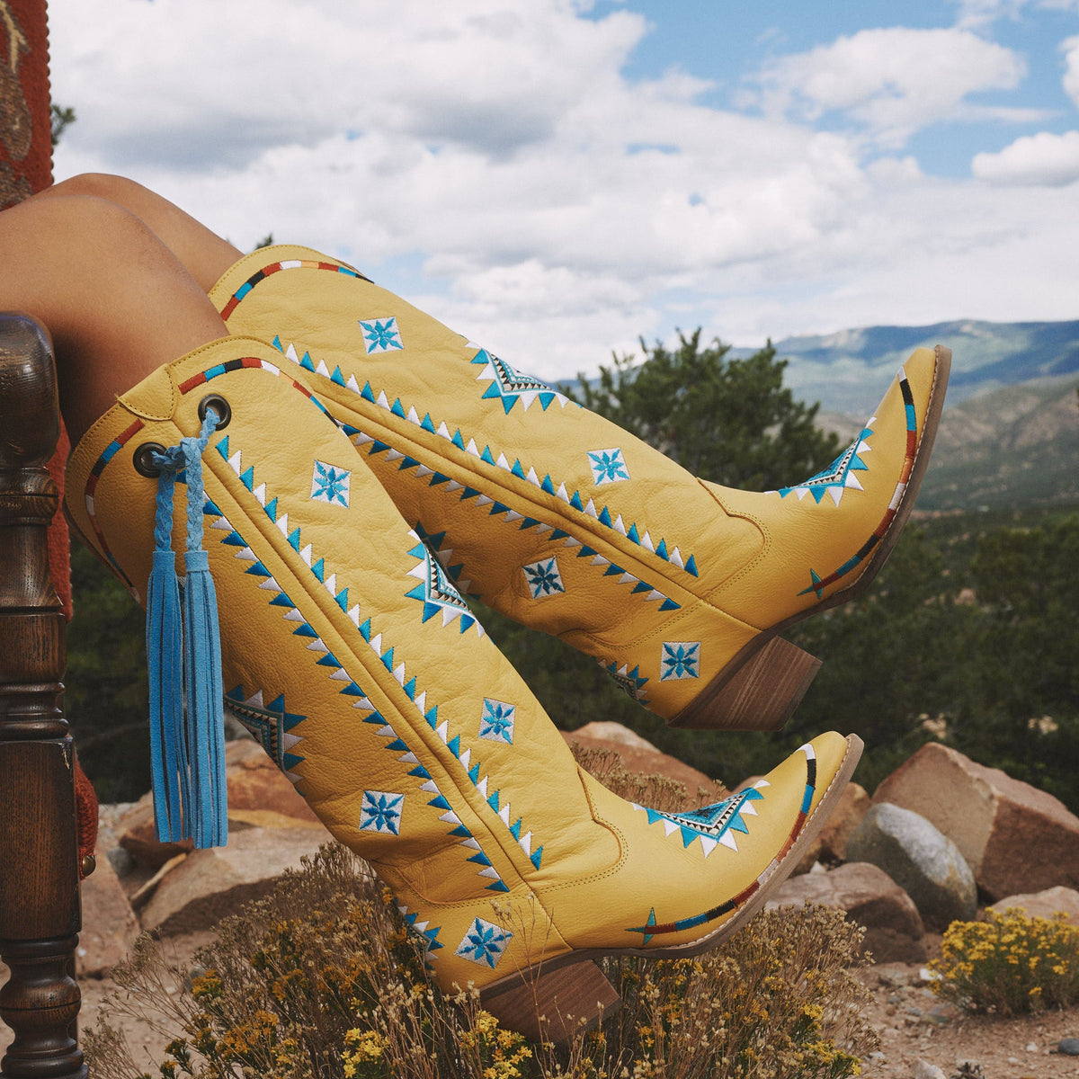 TERRACOTTA LEATHER BOOT