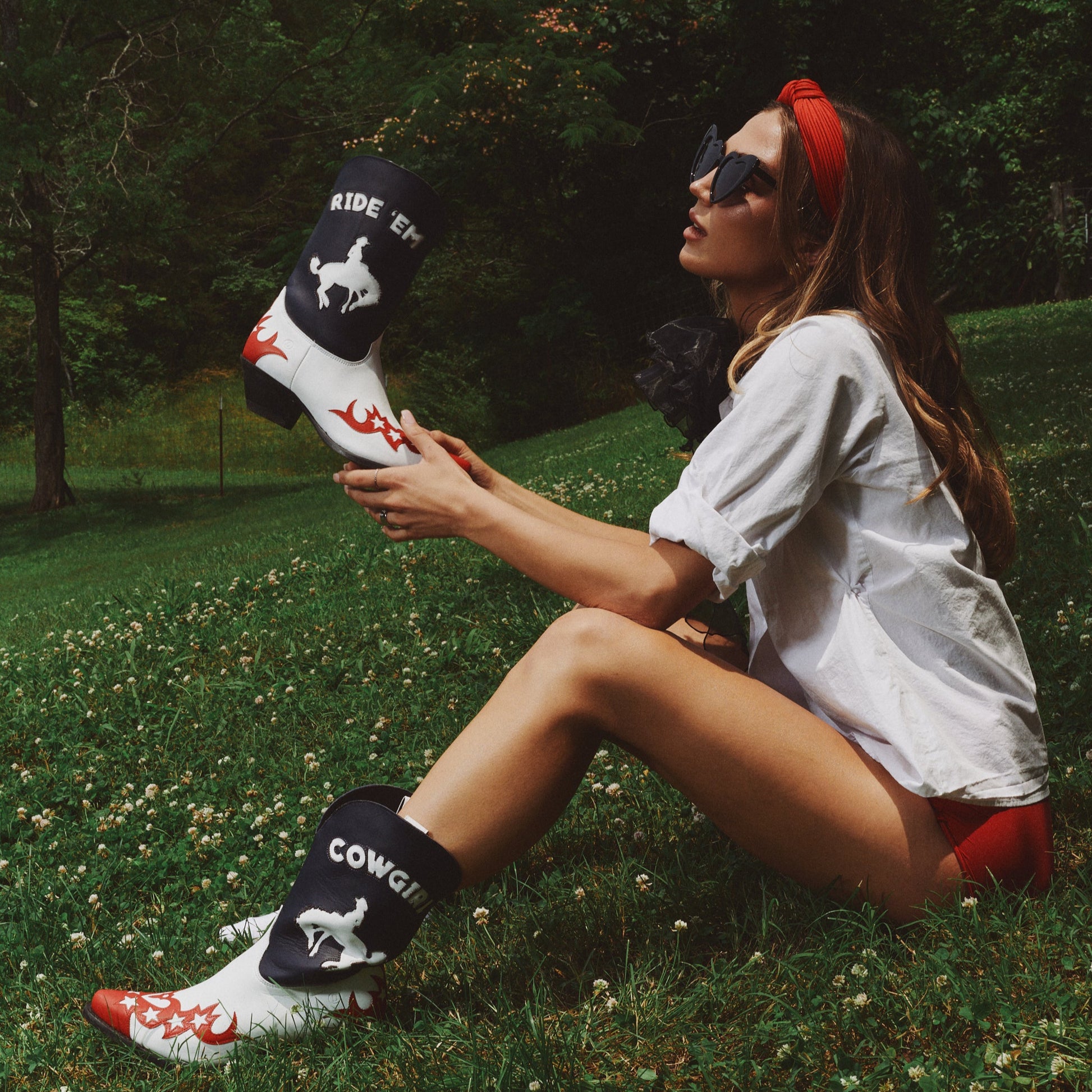 COWGIRL LEATHER BOOT - Dingo1969
