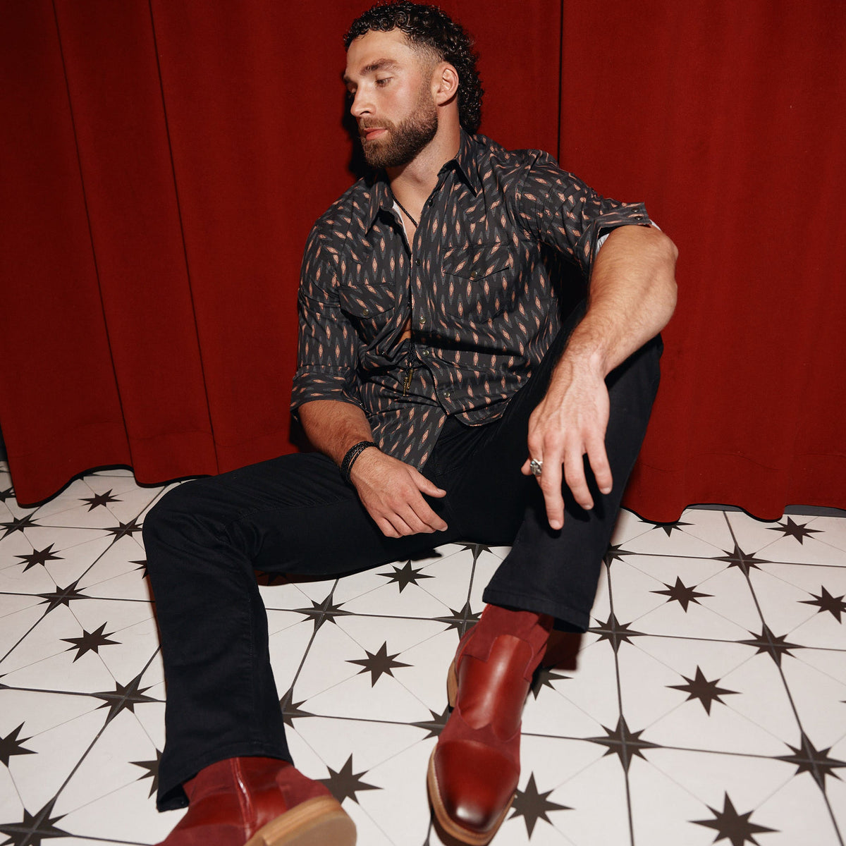 BARNSLEY LEATHER BOOT