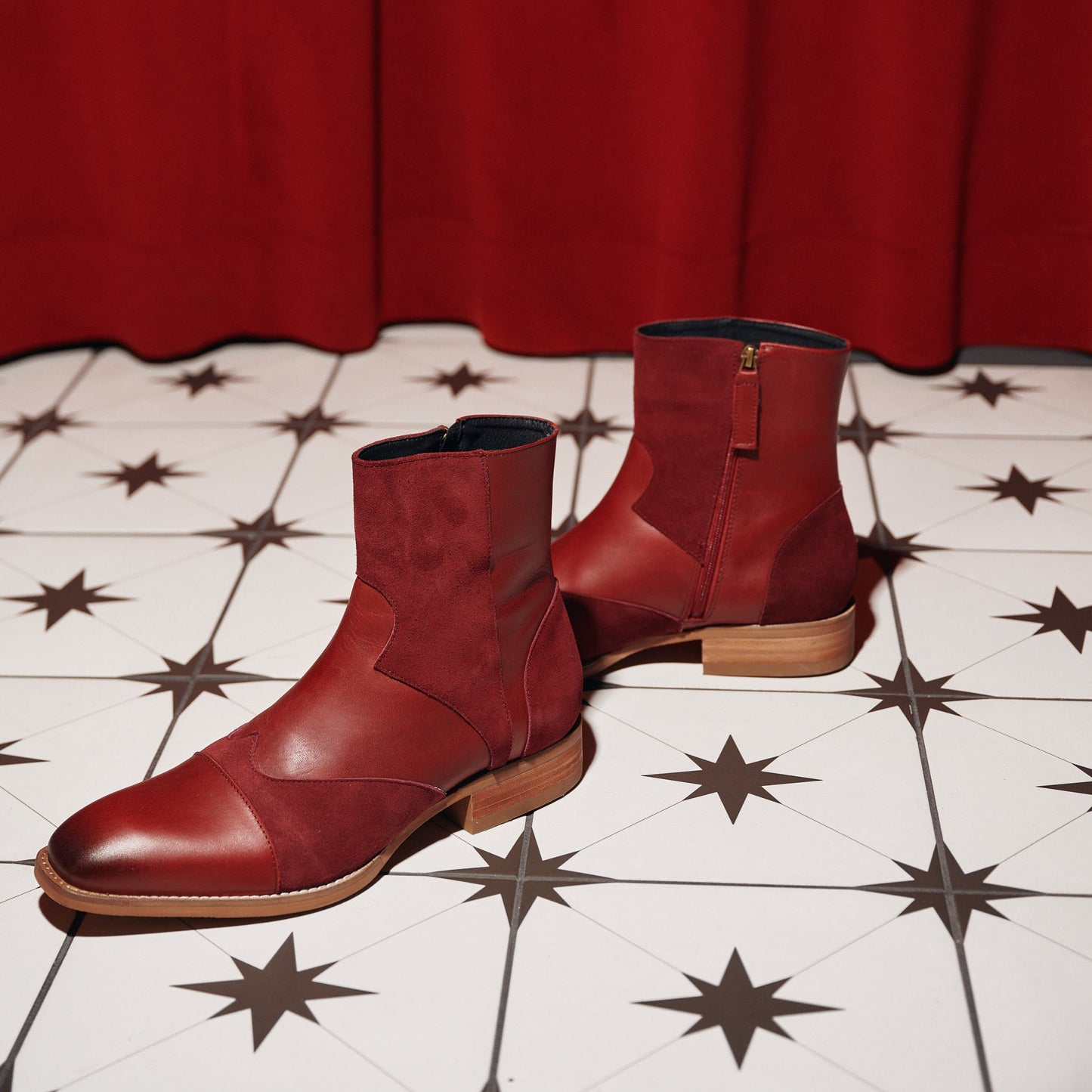 BARNSLEY LEATHER BOOT