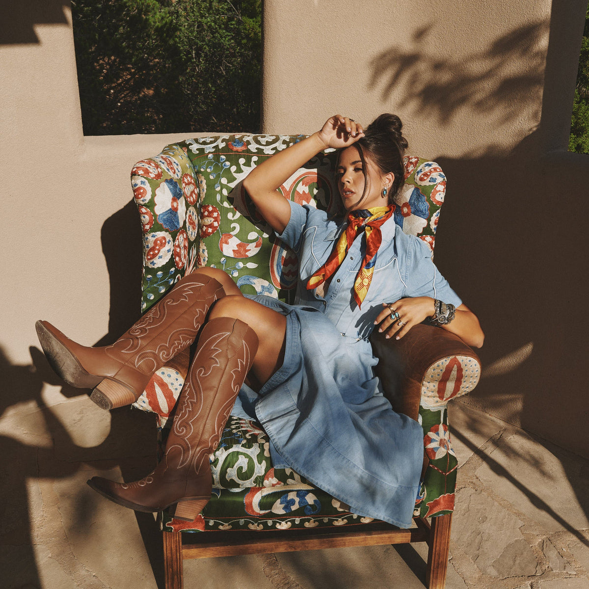 PEYOTE LEATHER BOOT - Dingo1969