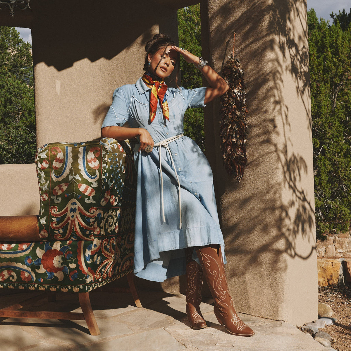 PEYOTE LEATHER BOOT - Dingo1969