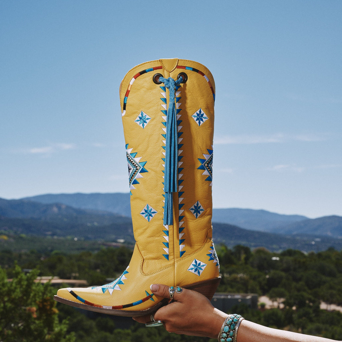 TERRACOTTA LEATHER BOOT