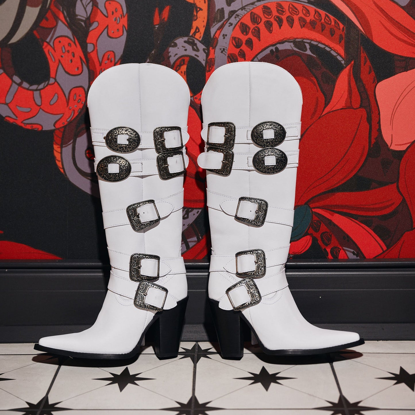 SPURWEST LEATHER BOOT