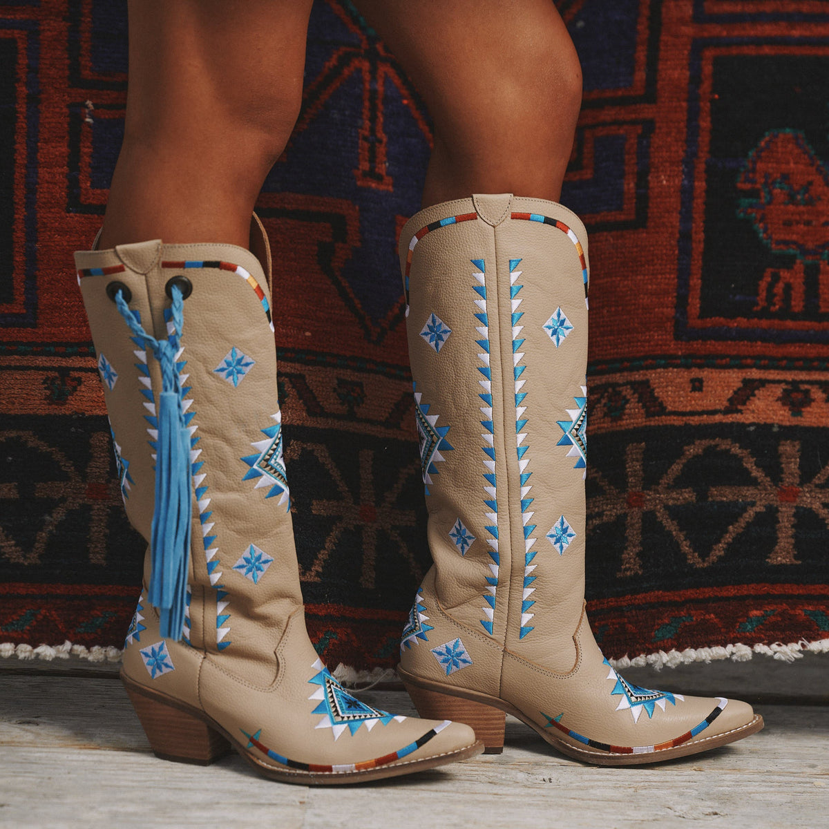 TERRACOTTA LEATHER BOOT