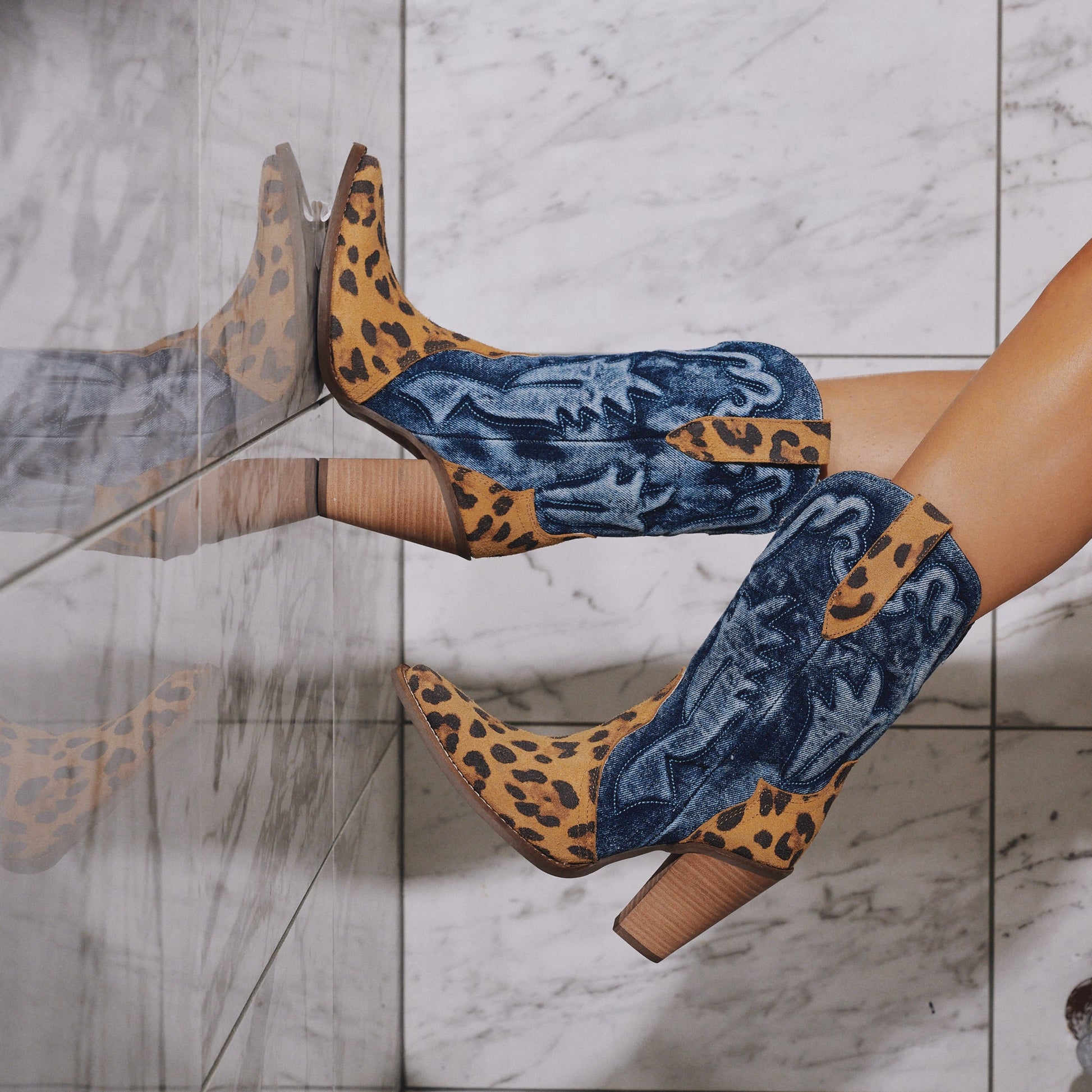 TIPSY LEATHER BOOT - Dingo1969