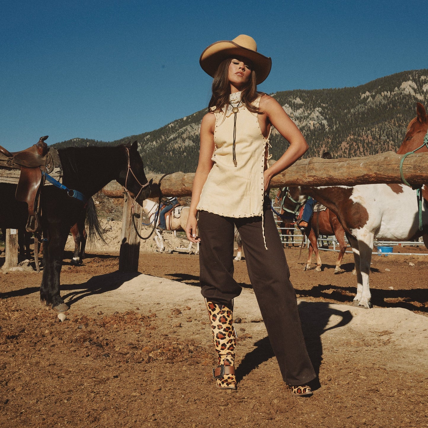 SPUR CRAZY LEATHER BOOT