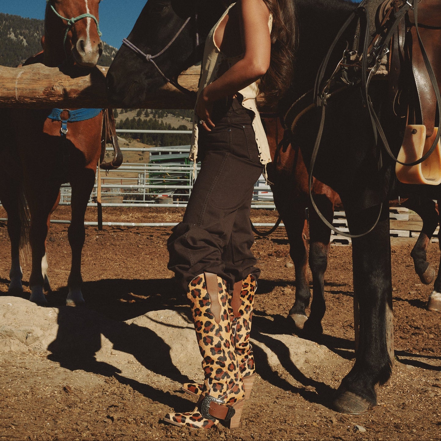 SPUR CRAZY LEATHER BOOT