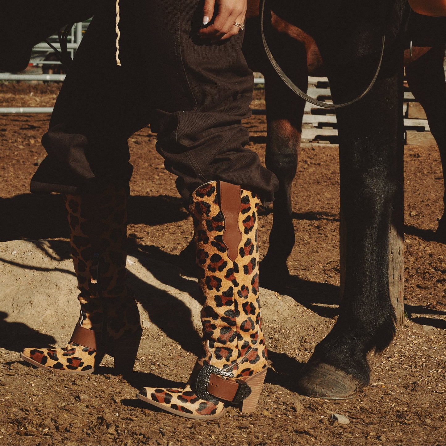 SPUR CRAZY LEATHER BOOT