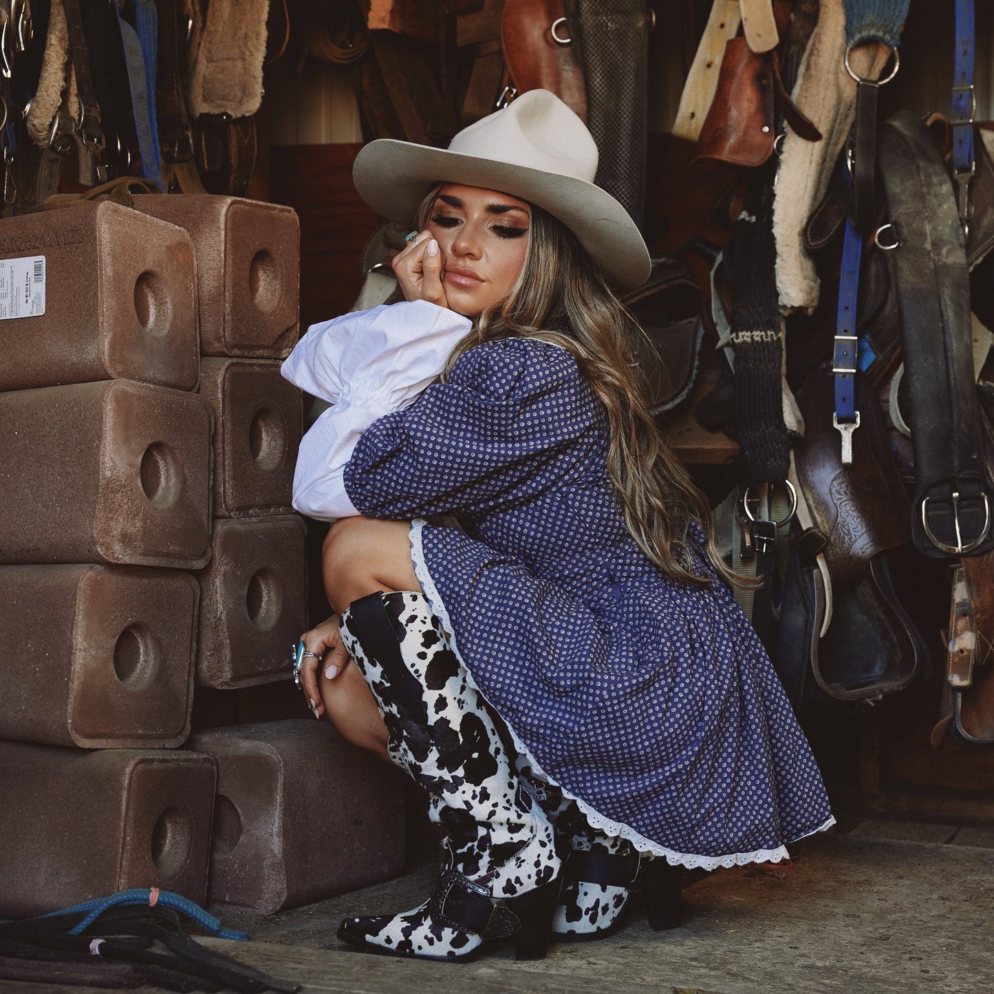 SPUR CRAZY LEATHER BOOT