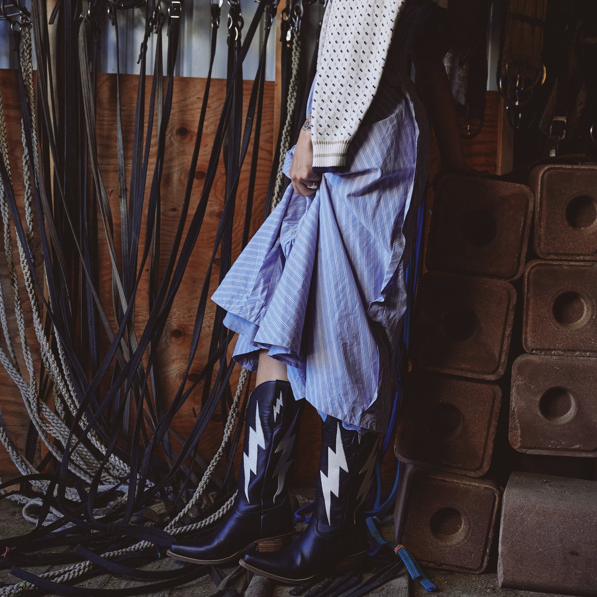 THUNDERBOLT LEATHER BOOT – Dingo1969