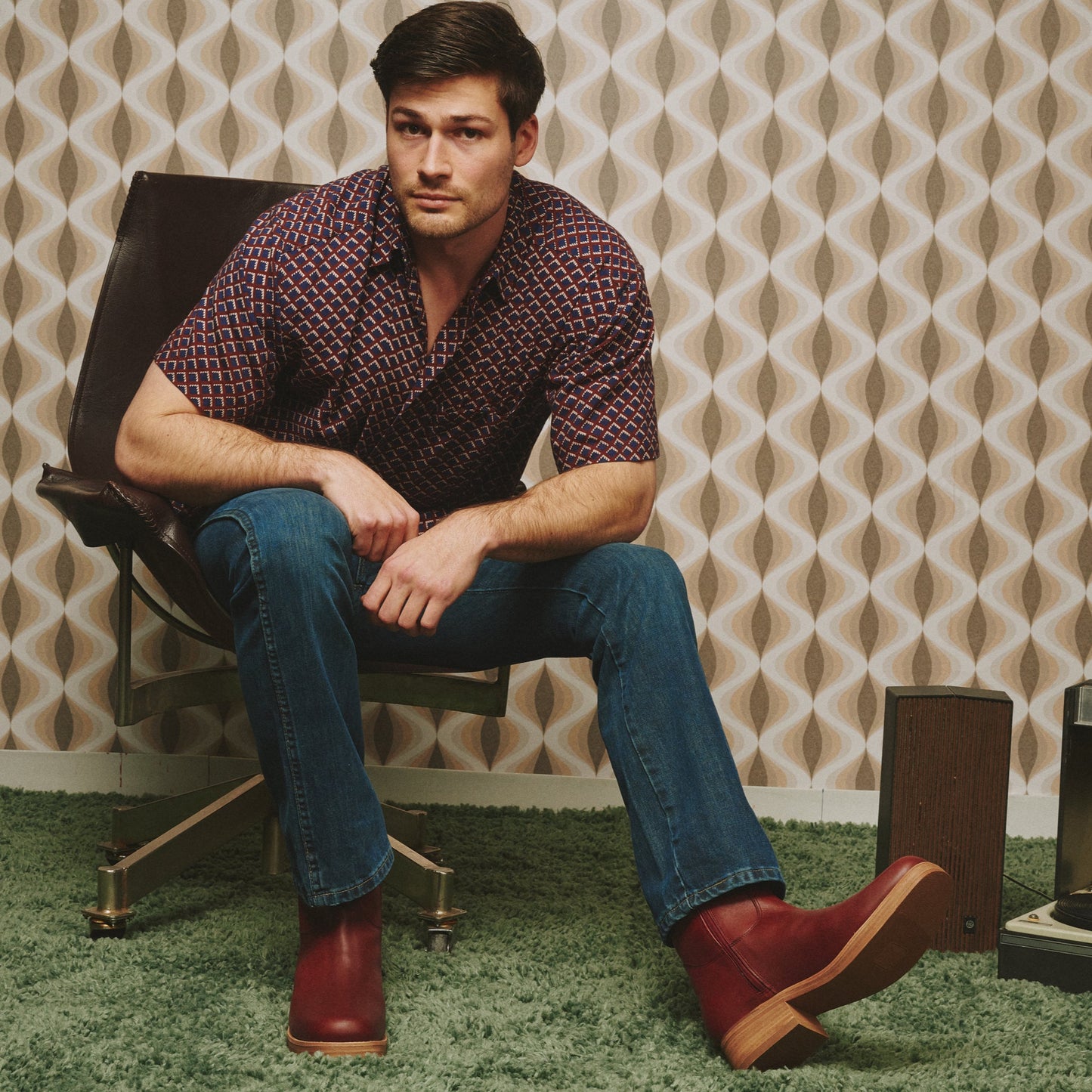 BANNER LEATHER BOOT