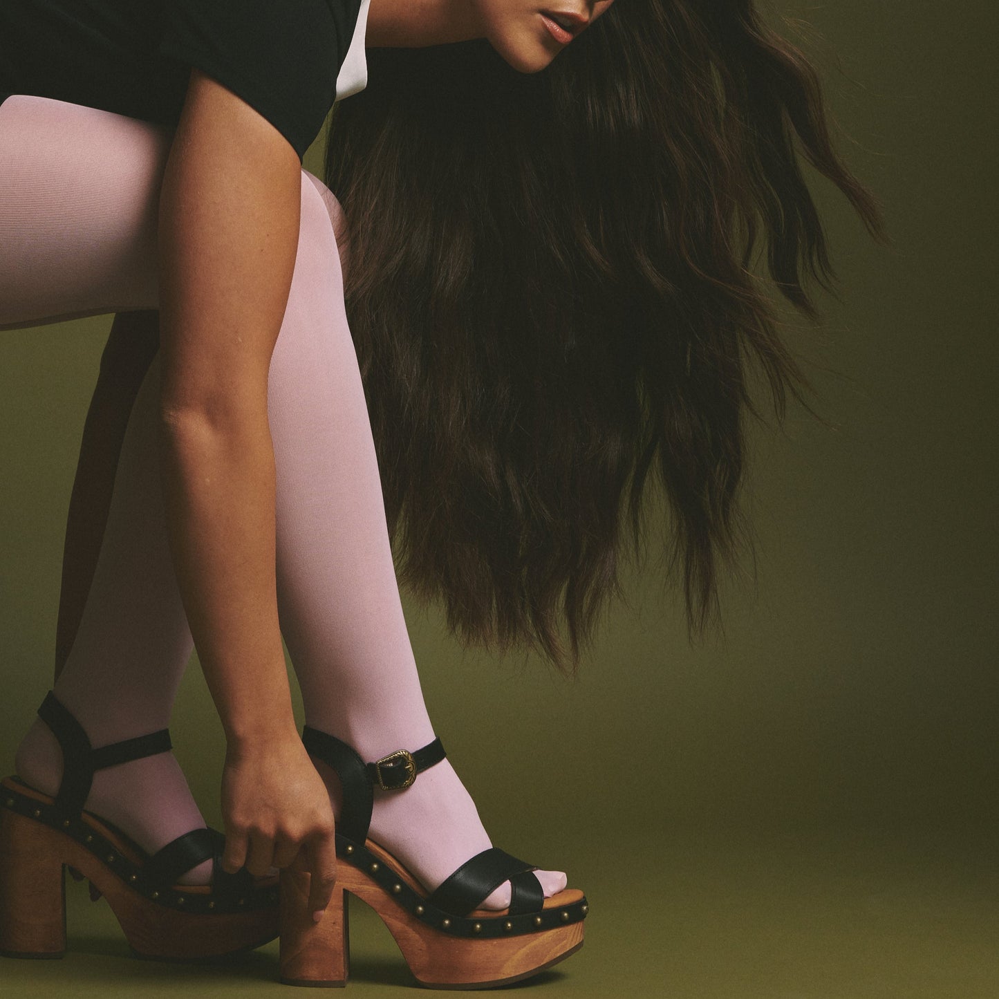 LOTUS WOODEN SANDAL