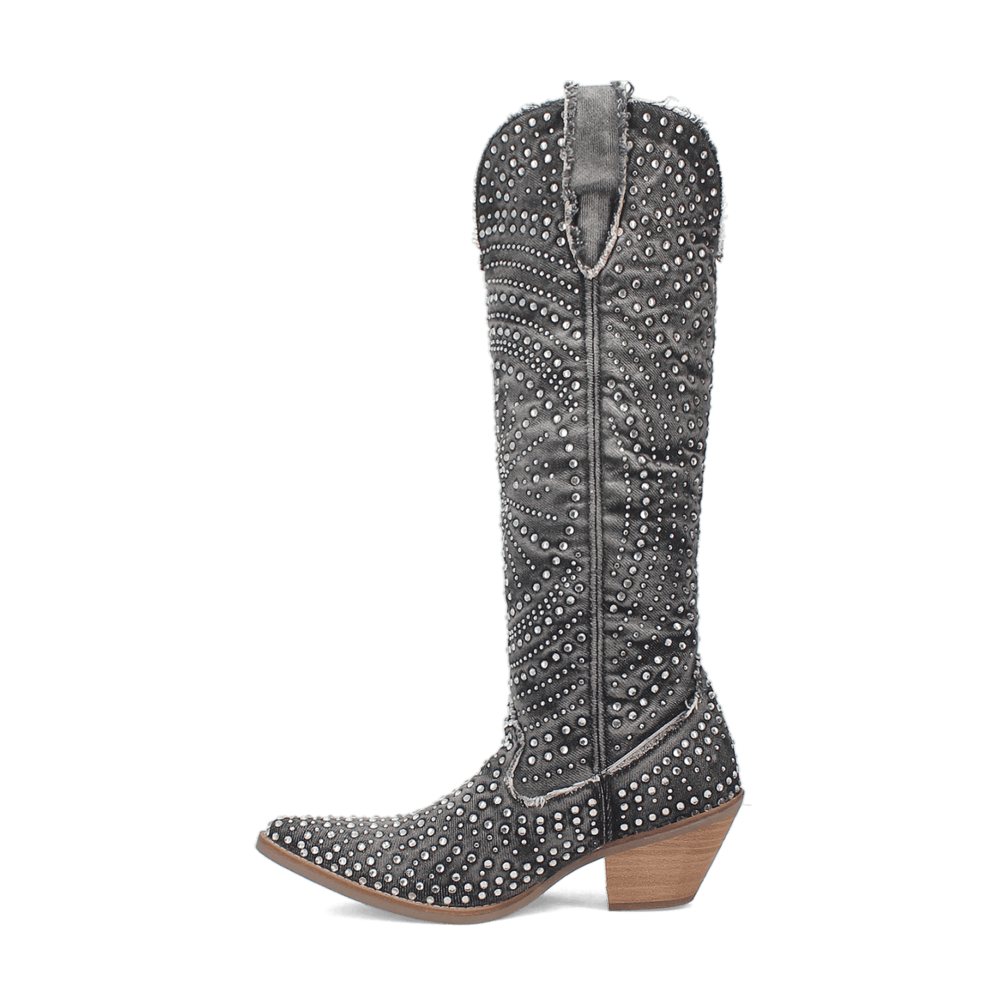 Angle 3, HONKYTONK HONEY DENIM BOOT