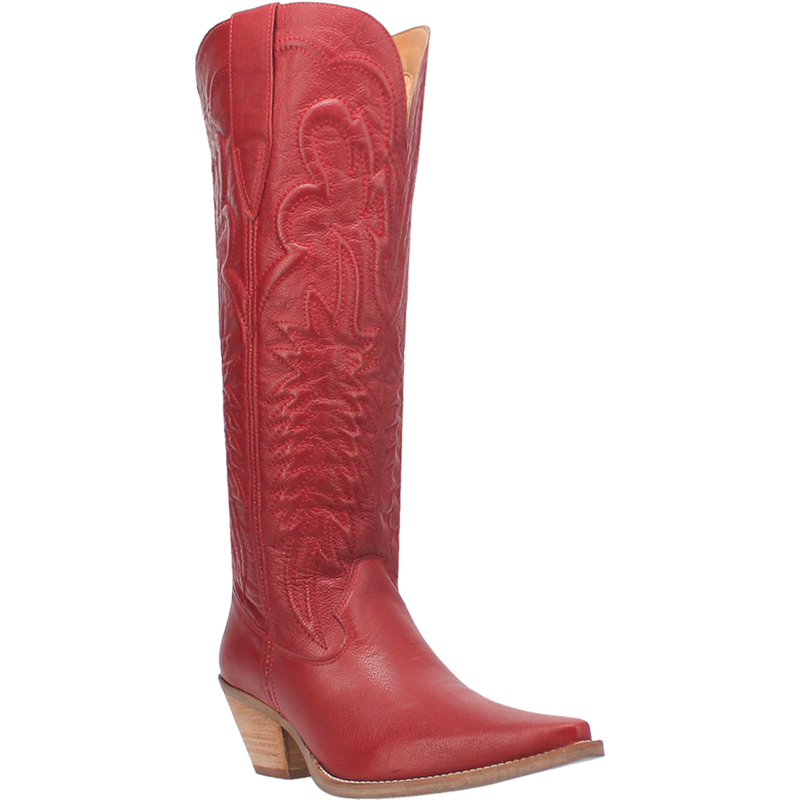 FRYE Boots Size 10 Cowgirl Boots Red Tan Decorated Leather Western