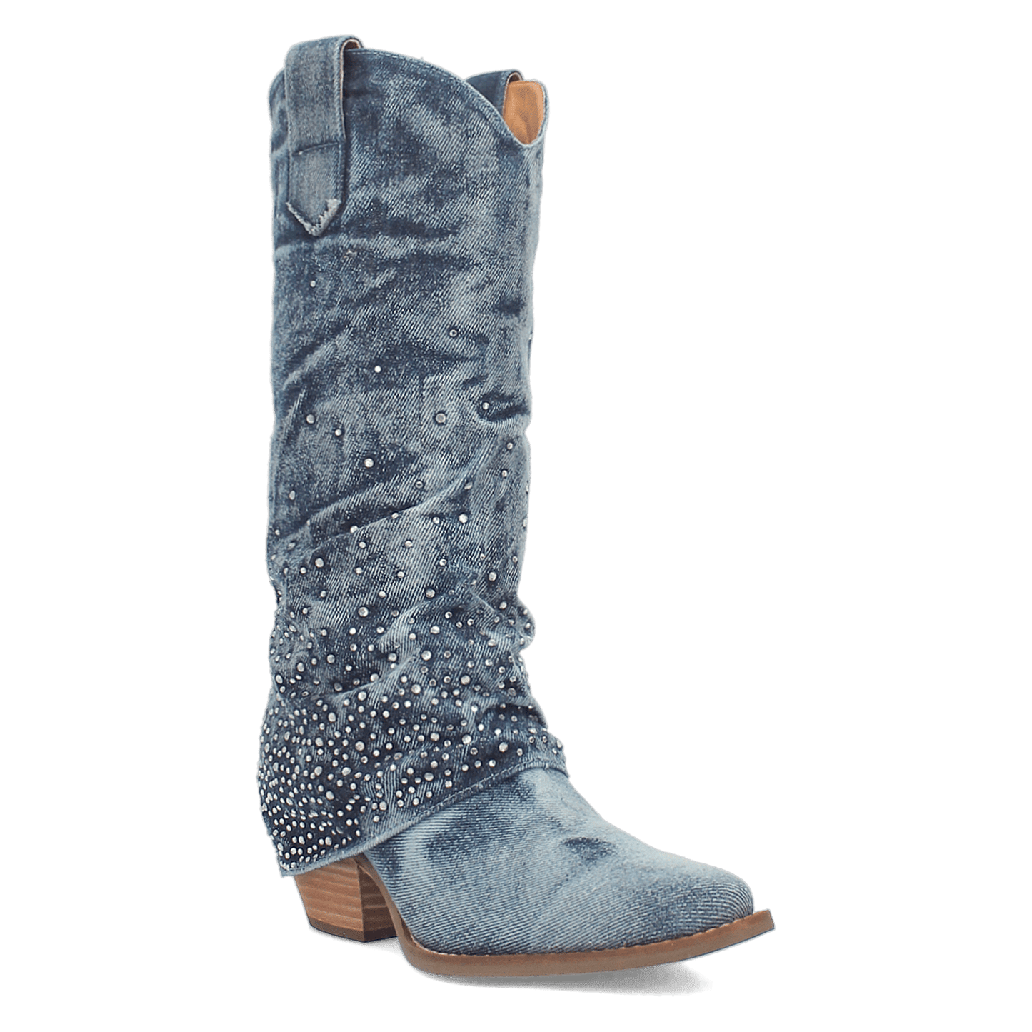 Angle 1, EYE CANDY DENIM BOOT