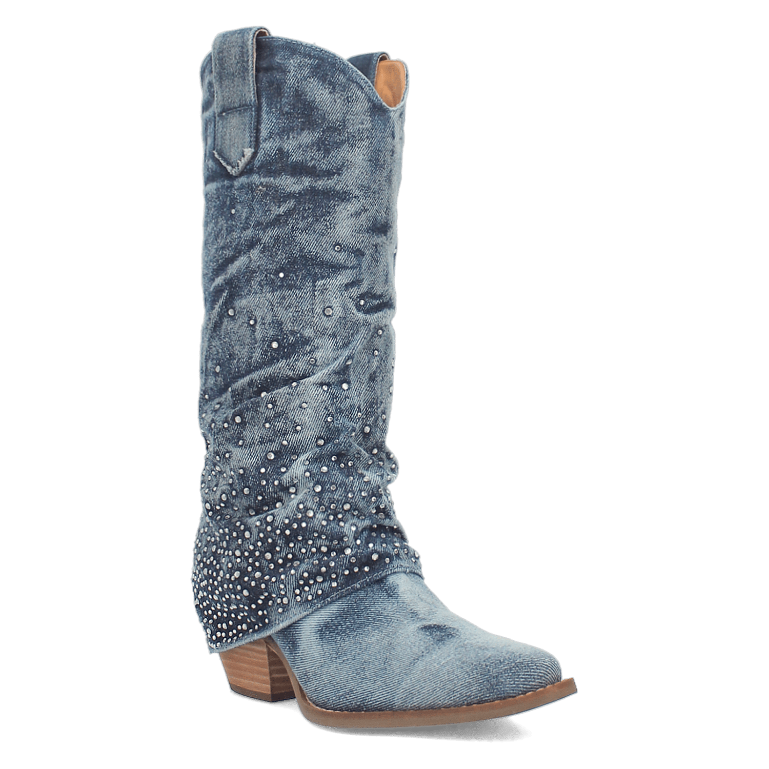 Angle 1, EYE CANDY DENIM BOOT