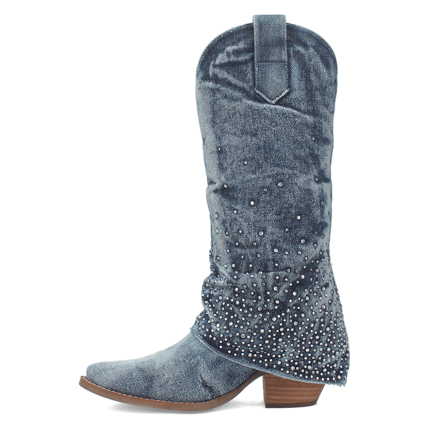 Angle 3, EYE CANDY DENIM BOOT