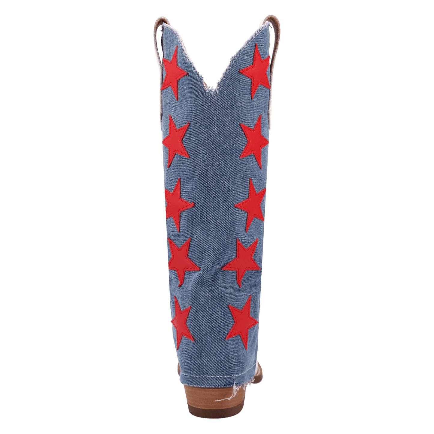 PRODUCT SHOT GLORY DAYS LEATHER BOOT AT 180 DEGREE BACK ANGLE