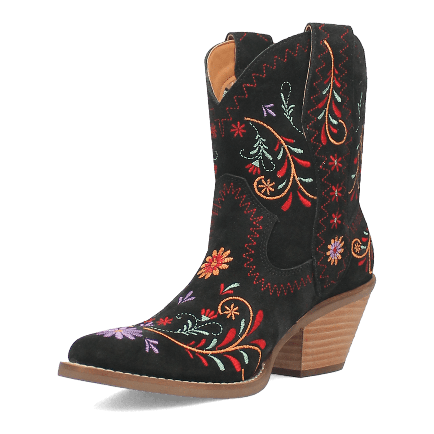 Angle 8, SUGAR BUG LEATHER BOOTIE