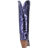 Angle 4, DANCE HALL QUEEN FABRIC BOOT