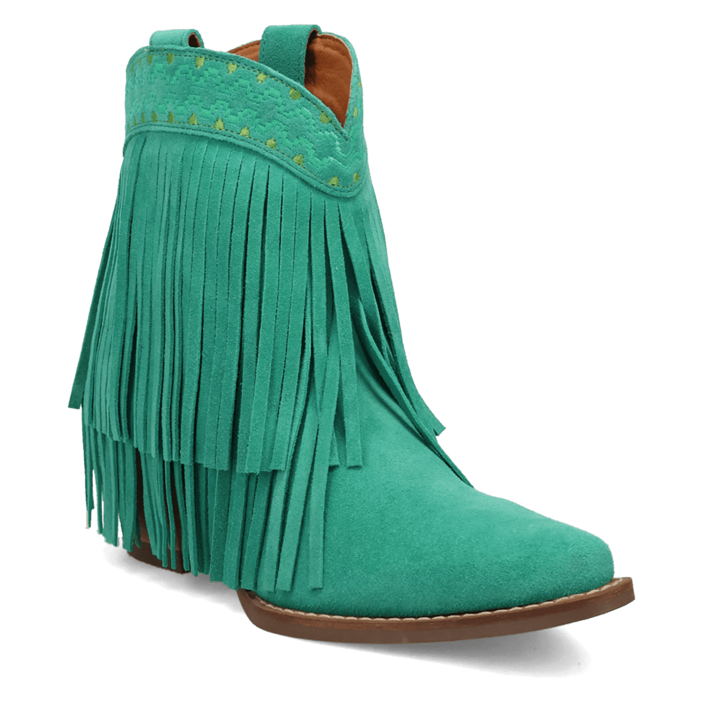 Angle 1, TAPADERO SUEDE BOOTIE